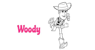 Woody Coloring Pages Collection