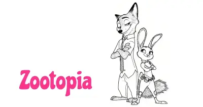 Zootopia Coloring Pages