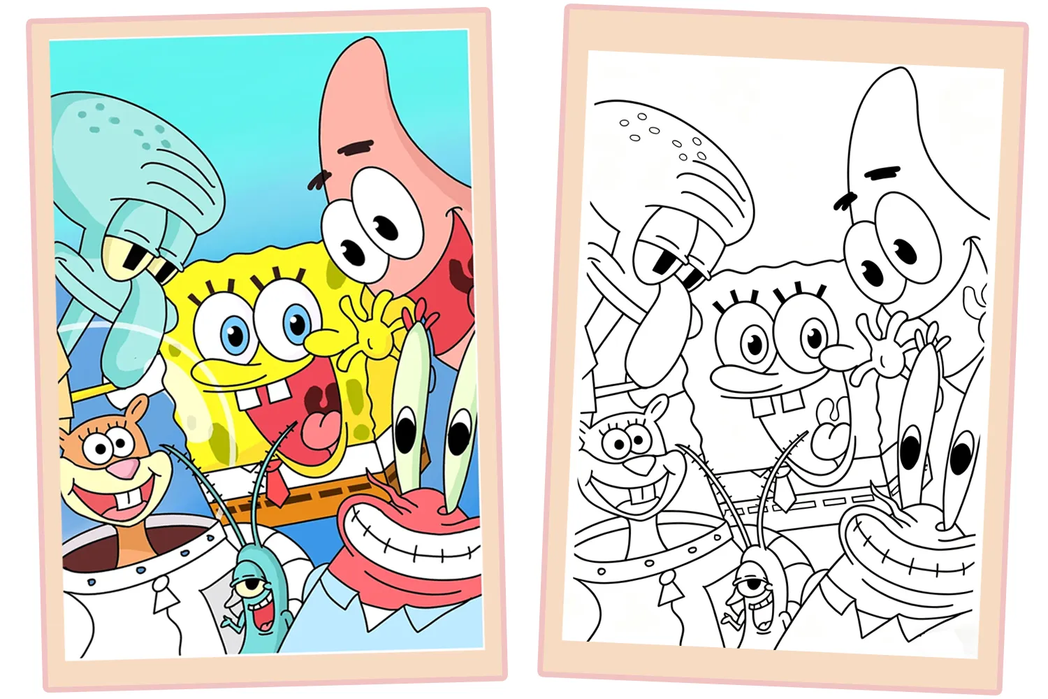 Free printable spongebob squarepants Coloring Pages - Free Printable PDFS Coloring Sheets