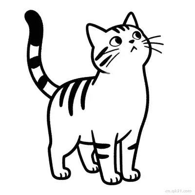 Free printable Cat 53 Coloring Page - Free PDF Printable Cute Cat Coloring Sheets coloring page