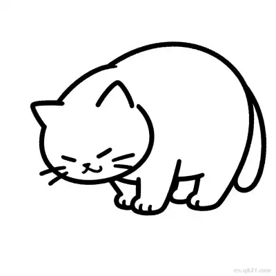Free printable Cat 56 Coloring Page - Free PDF Printable Cute Cat Coloring Sheets coloring page
