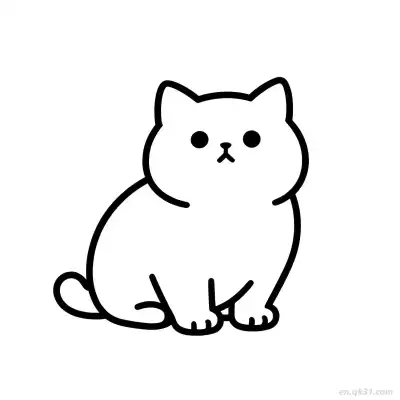 Free printable Cat 61 Coloring Page - Free PDF Printable Cute Cat Coloring Sheets coloring page
