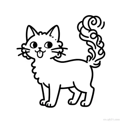 Free printable Cat 62 Coloring Page - Free PDF Printable Cute Cat Coloring Sheets coloring page