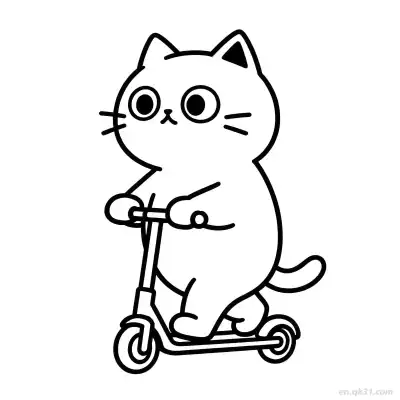 Free printable Cat 63 Coloring Page - Free PDF Printable Cute Cat Coloring Sheets coloring page