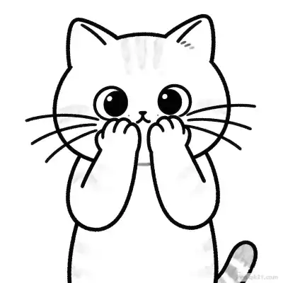 Free printable Cat 76 Coloring Page - Free PDF Printable Cute Cat Coloring Sheets coloring page