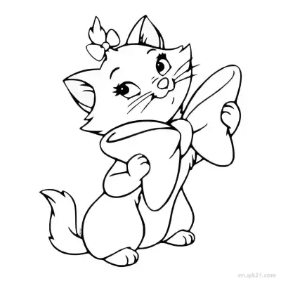 Free printable Cat 77 Coloring Page - Free PDF Printable Cute Cat Coloring Sheets coloring page