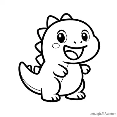 Free printable Classic Roaring T Rex Coloring Pages coloring page