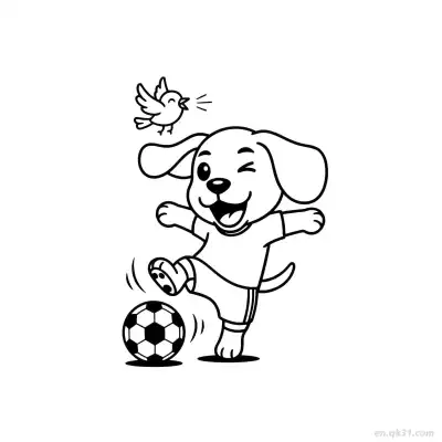 Free printable Dog 13 Coloring Page - Free PDF Printable Dog Coloring Sheets coloring page