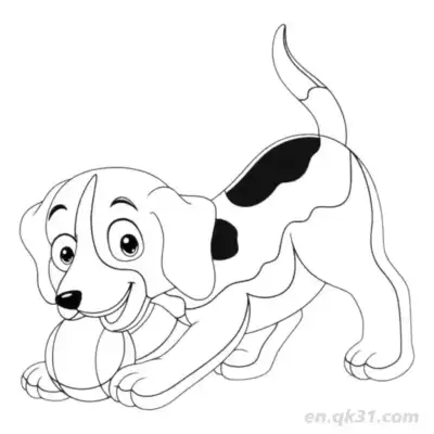 Free printable Dog 18 Coloring Page - Free PDF Printable Dog Coloring Sheets coloring page