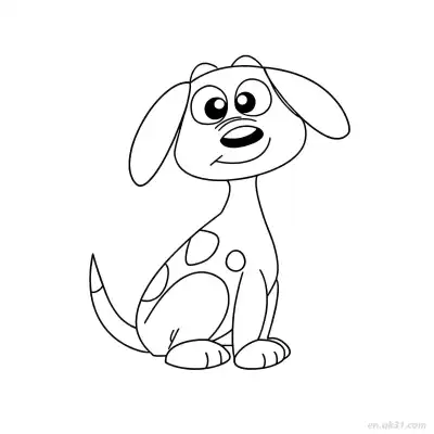 Free printable Dog 2 Coloring Page - Free PDF Printable Dog Coloring Sheets coloring page