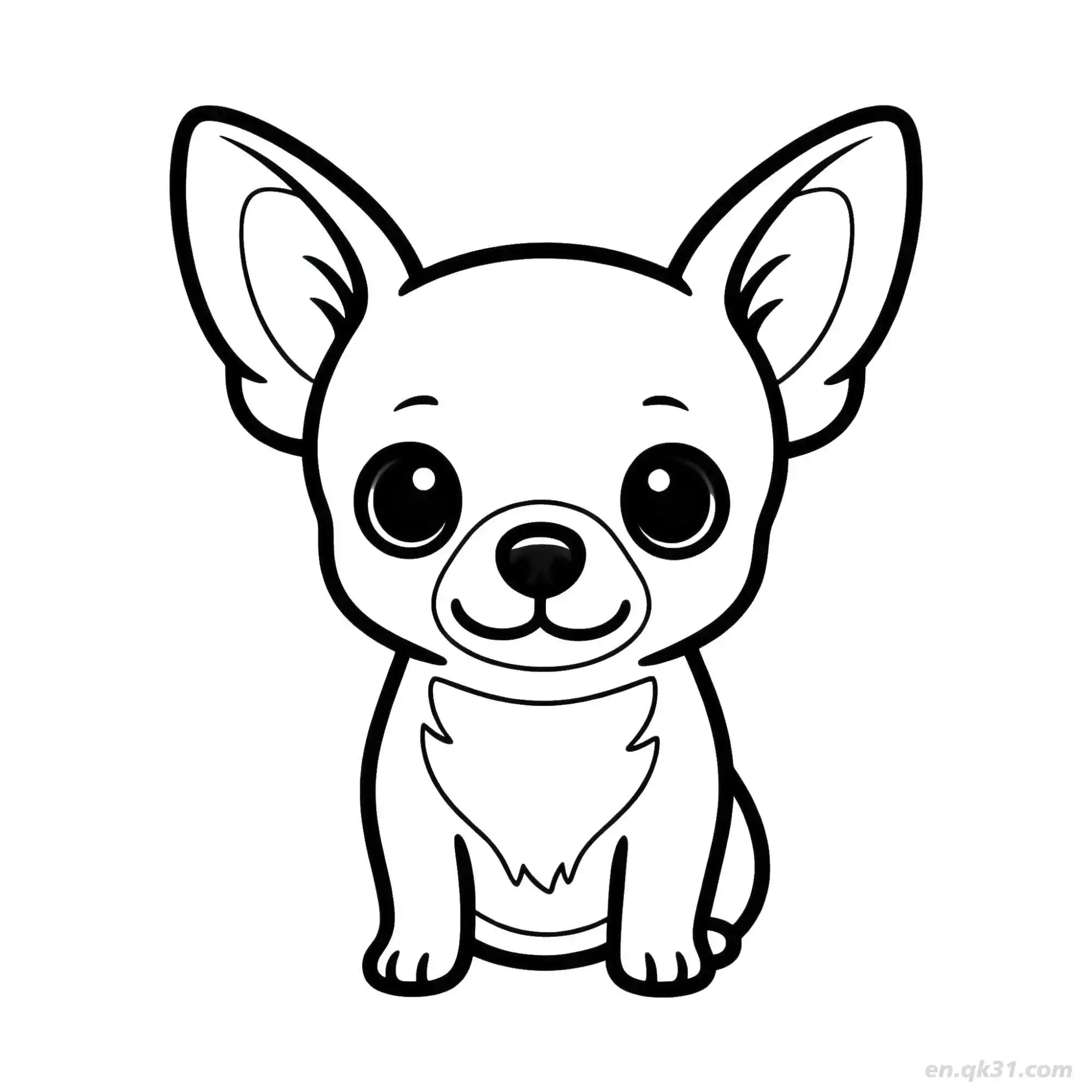 Dog 29 Coloring Page - Free Printable Dog PDF Coloring Sheets – Free Printable Coloring Page for Kids and Adults