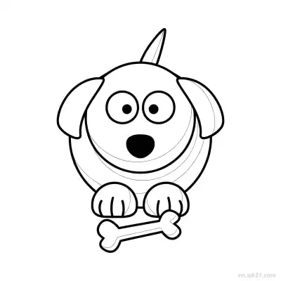 Free printable Dog 3 Coloring Page - Free PDF Printable Dog Coloring Sheets coloring page