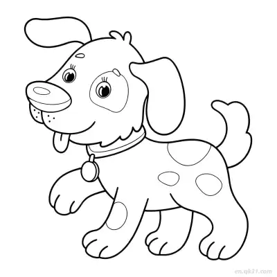 Free printable Dog 34 Coloring Page - Free PDF Printable Dog Coloring Sheets coloring page