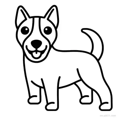 Free printable Dog 37 Coloring Page - Free PDF Printable Dog Coloring Sheets coloring page