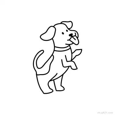 Free printable Dog 4 Coloring Page - Free PDF Printable Dog Coloring Sheets coloring page