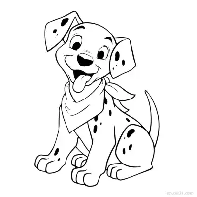 Free printable Dog 45 Coloring Page - Free PDF Printable Dog Coloring Sheets coloring page