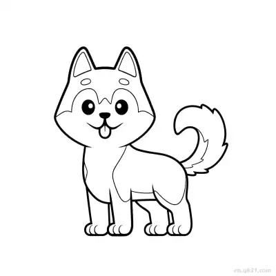 Free printable Dog 5 Coloring Page - Free PDF Printable Dog Coloring Sheets coloring page