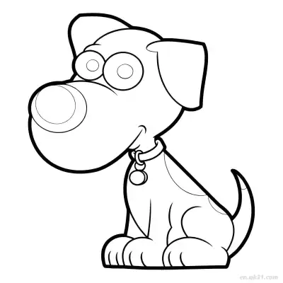 Free printable Dog 8 Coloring Page - Free PDF Printable Dog Coloring Sheets coloring page
