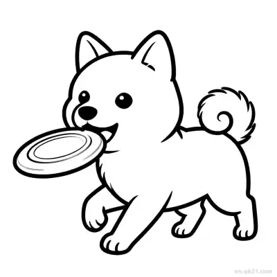 Free printable Sports Dog 6 Coloring Page - Free PDF Printable Dog Coloring Sheets coloring page