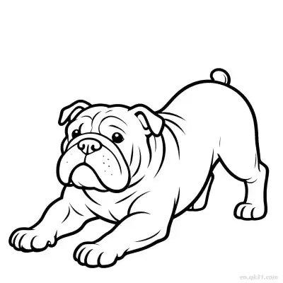 Free printable Sports Dog 8 Coloring Page - Free PDF Printable Dog Coloring Sheets coloring page