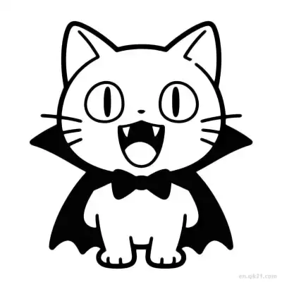Free printable Halloween Cat 11 Coloring Page - Free PDF Printable Cute Cat Coloring Sheets coloring page