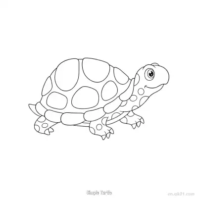 Free printable Simple Turtle  Coloring Page - Free PDF Printable Sea Turtle Coloring Sheets coloring page