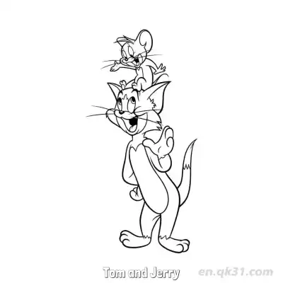 Free printable Tom and Jerry 11 Coloring Page - Free PDF Printable Tom and Jerry Coloring Sheets coloring page