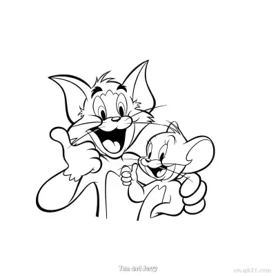 Free printable Tom and Jerry 15 Coloring Page - Free PDF Printable Tom and Jerry Coloring Sheets coloring page