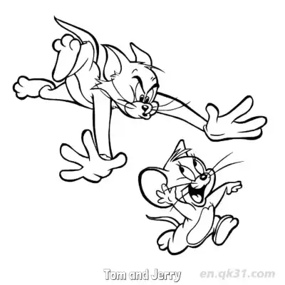 Free printable Tom and Jerry 2 Coloring Page - Free PDF Printable Tom and Jerry Coloring Sheets coloring page