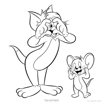 Free printable Tom and Jerry 3 Coloring Page - Free PDF Printable Tom and Jerry Coloring Sheets coloring page