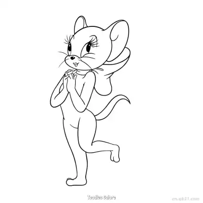 Free printable Toodles Galore  Coloring Page - Free PDF Printable Tom and Jerry Coloring Sheets coloring page