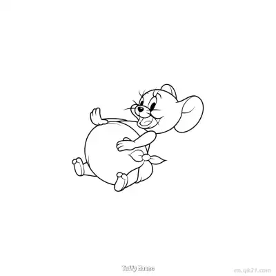 Free printable Tuffy Mouse  Coloring Page - Free PDF Printable Tom and Jerry Coloring Sheets coloring page