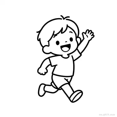 Free printable Baby Greeting 1 Coloring Page - Free PDF Printable Baby Coloring Sheets coloring page