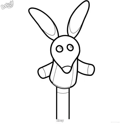 Free printable Bluey  Coloring Page - Free Printable Bluey PDF Coloring Sheets coloring page