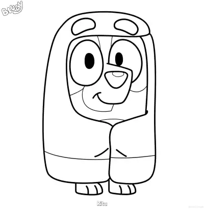 Free printable Rita  Coloring Page - Free Printable Bluey PDF Coloring Sheets coloring page