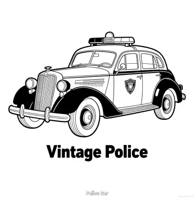 Free printable Police Car 20 Coloring Page - Free Printable American Police Car PDFS Coloring Sheets coloring page