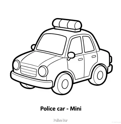 Free printable Police Car 28 Coloring Page - Free Printable American Police Car PDFS Coloring Sheets coloring page