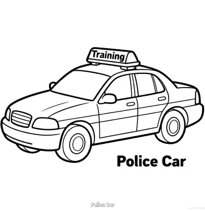 Free printable Police Car 36 Coloring Page - Free Printable American Police Car PDFS Coloring Sheets coloring page