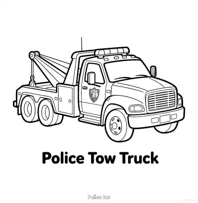 Free printable Police Car 49 Coloring Page - Free Printable American Police Car PDFS Coloring Sheets coloring page