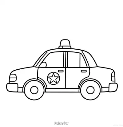 Free printable Police Car 50 Coloring Page - Free Printable American Police Car PDFS Coloring Sheets coloring page