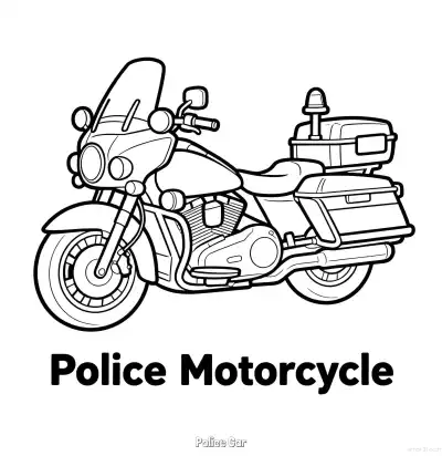Free printable Police Car 51 Coloring Page - Free Printable American Police Car PDFS Coloring Sheets coloring page