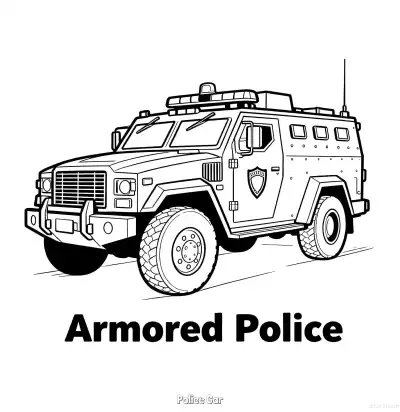 Free printable Police Car 52 Coloring Page - Free Printable American Police Car PDFS Coloring Sheets coloring page