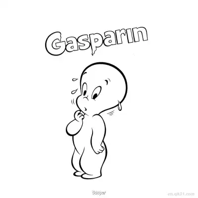 Free printable Casper 5 Coloring Page - Free PDF Printable Casper the Friendly Ghost Coloring Sheets coloring page