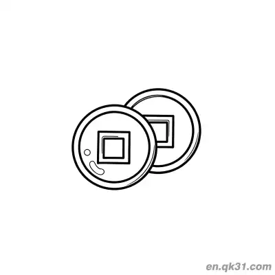 Free printable Chinese New Year Coloring Page with Two Ancient Chinese Coins coloring page