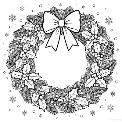 Free printable Christmas Decorations 10 Coloring Page - Free Printable Christmas PDFS Coloring Sheets coloring page
