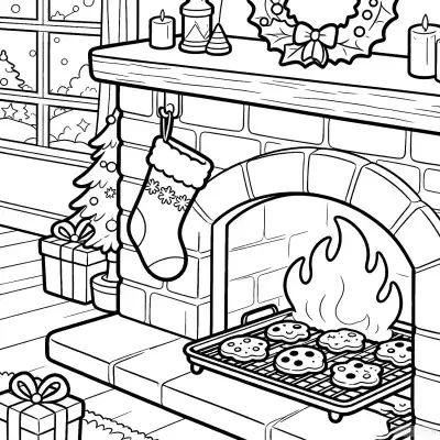 Free printable Christmas Decorations 12 Coloring Page - Free Printable Christmas PDFS Coloring Sheets coloring page