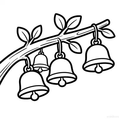 Free printable Christmas Decorations 3 Coloring Page - Free Printable Christmas PDFS Coloring Sheets coloring page