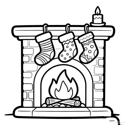 Free printable Christmas Decorations 5 Coloring Page - Free Printable Christmas PDFS Coloring Sheets coloring page