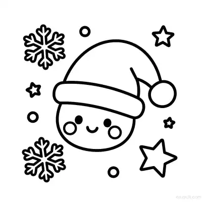 Free printable Downloaded Image 5 Coloring Page - Free Printable Christmas PDFS Coloring Sheets coloring page
