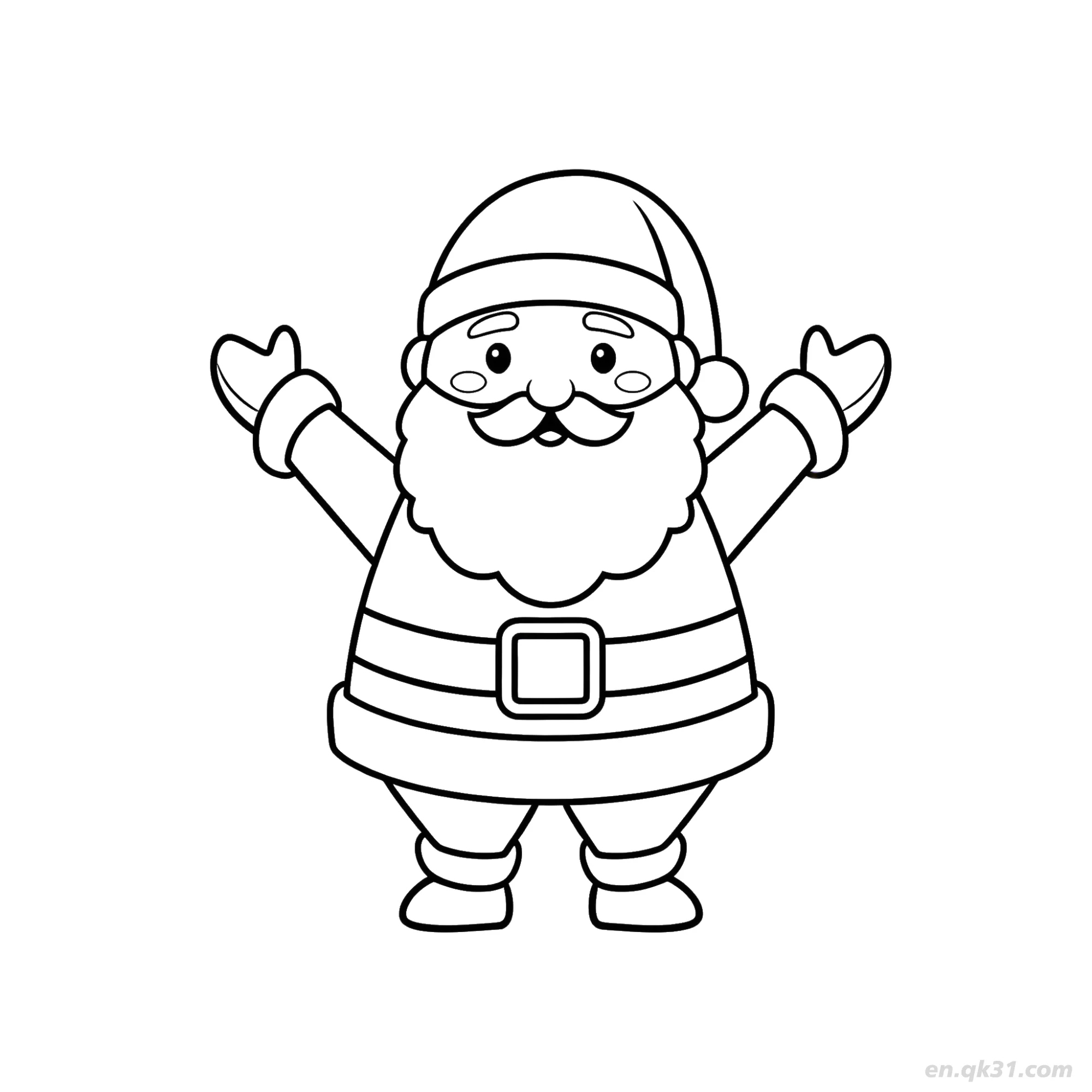 Santa Sleigh with One Reindeer Coloring Page – Free Printable Coloring Page for Kids and Adults